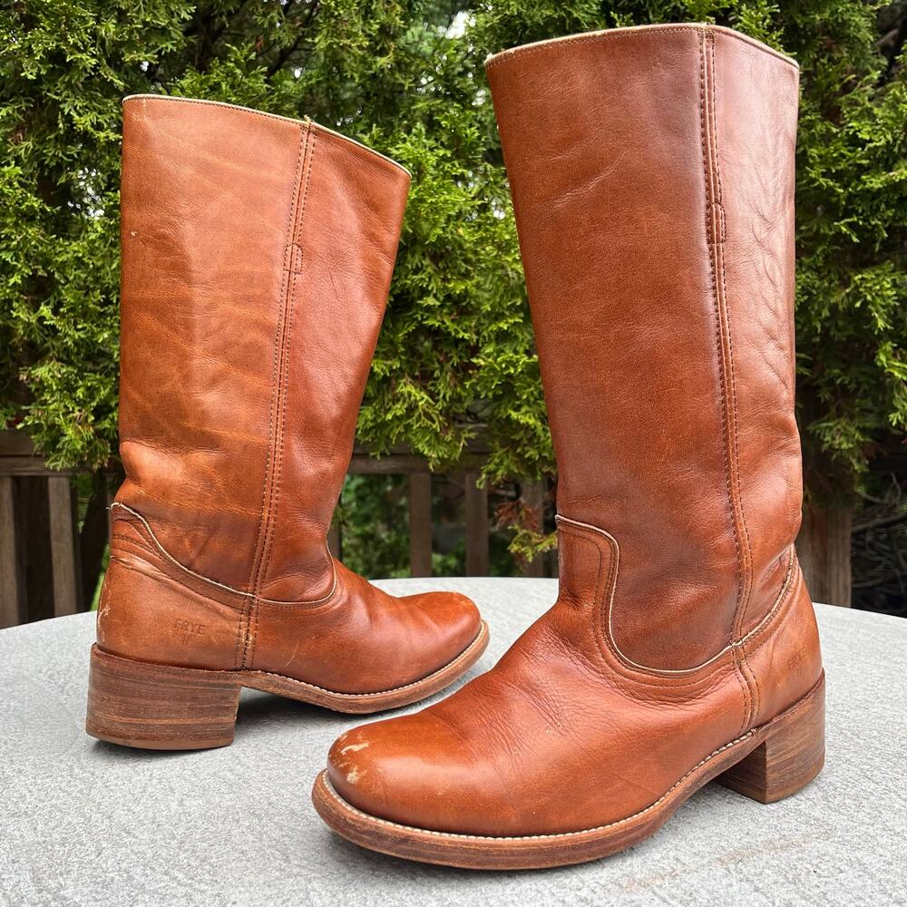 Vintage Frye Campus Riding Boots 10D Made in USA